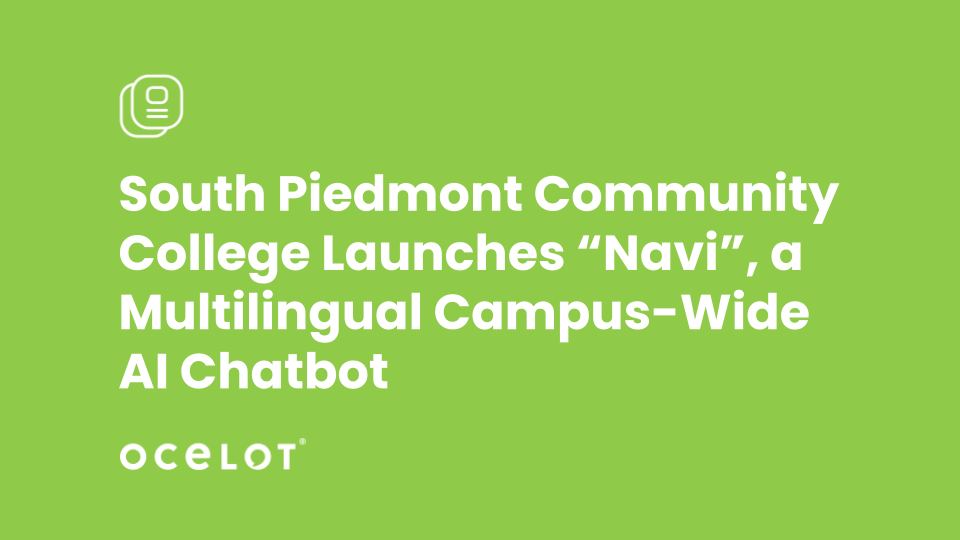 South Piedmont Community College Launches “Navi”, a Multilingual Campus-Wide AI Chatbot