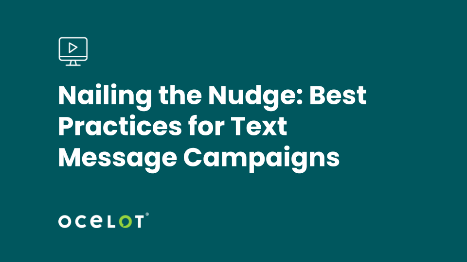 Nailing the Nudge: Best Practices for Text Message Campaigns