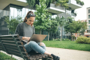 Blending high tech and high touch in higher education